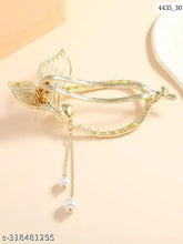 Impression Pearl Leaf Design Hair Clip (Pack of 12)